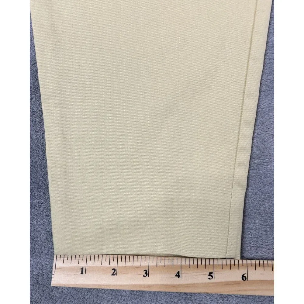 Equipment Femme‎ Women's 4 Yellow Pants Dress Trouser Tapered Preppy Career